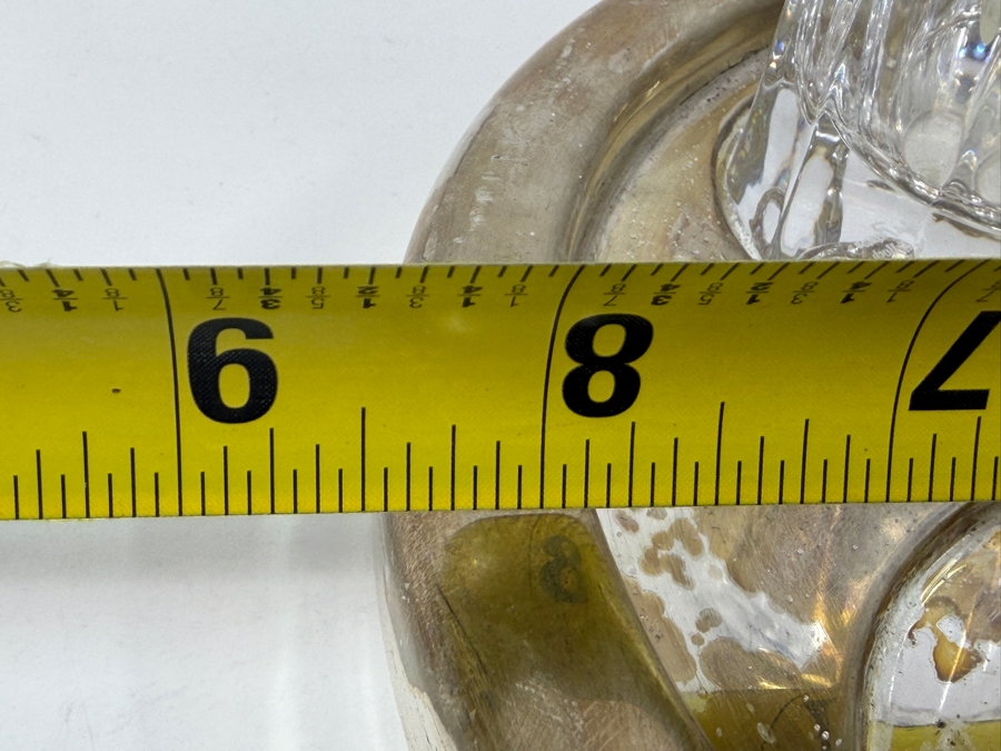 Villeroy & Boch Paloma Picasso Crystal Condiment Set On Silver Tone Tray 8.5'W X 11'H [Photo 8]