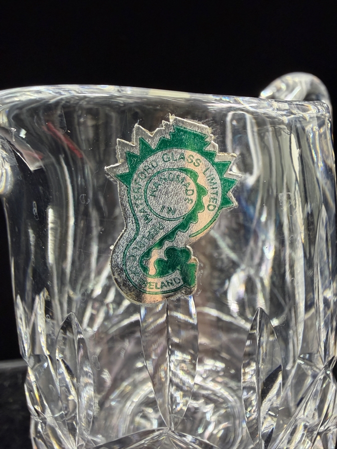 New Vintage Waterford Crystal Lismore Footed Creamer 4.5'H [Photo 3]