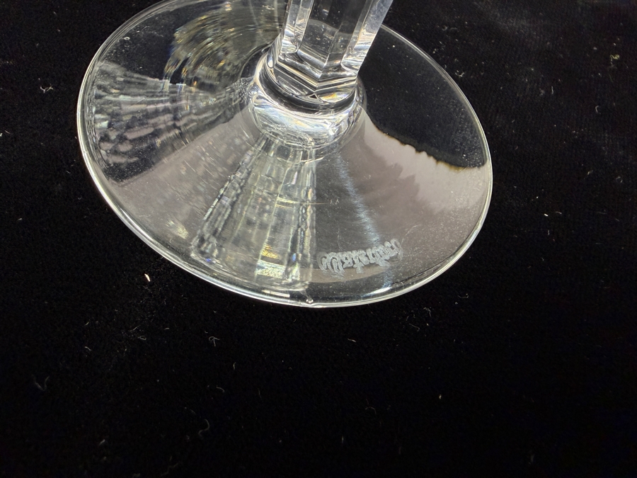 (8) Vintage Waterford Crystal Alana Pattern Crystal Wine Glasses 5.75'H [Photo 6]