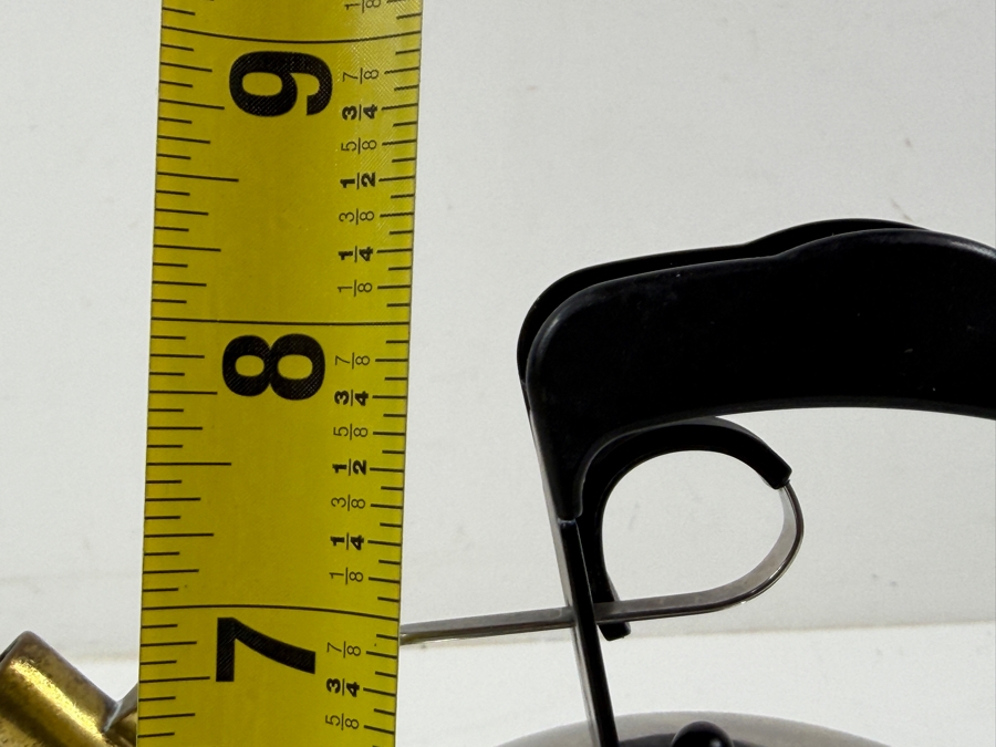 Vintage Alessi 9091 Kettle Designed By Richard Sapper In 1983 8.5'H
 [Photo 5]