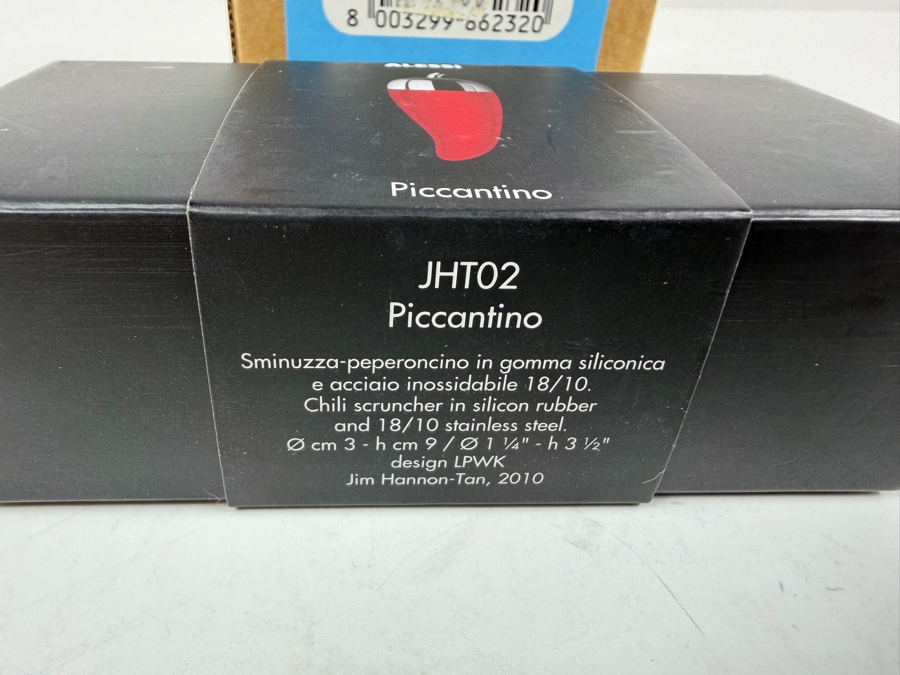 New Set Of Alessi Piccantino Chili Scruncher And The Alessi Cico Eggcup [Photo 5]