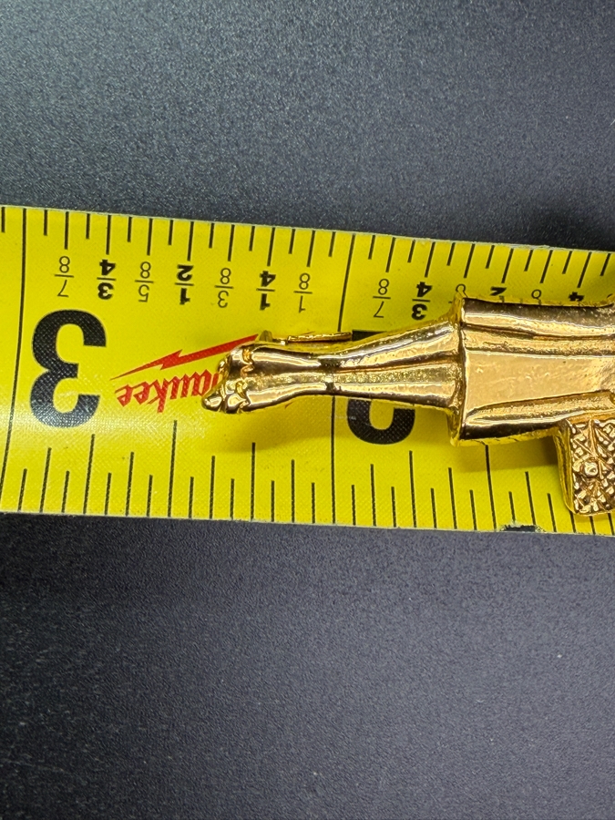 Vintage Chanel Mademoiselle Brooch Depicting A Silhouette Of Coco Chanel 2 3/8'L Estimate $500-$600 [Photo 7]