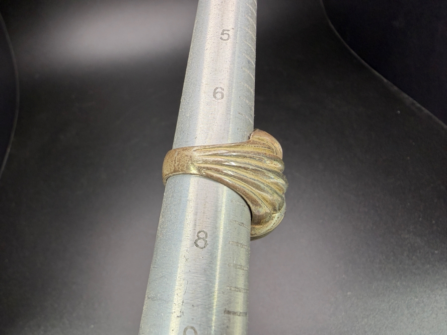 Sterling Silver Ring Size 7 11.5g [Photo 5]