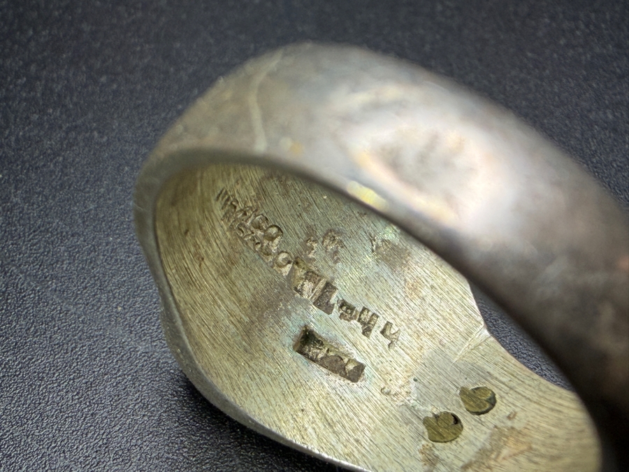 Sterling Silver Ring Size 9 11.9g [Photo 4]