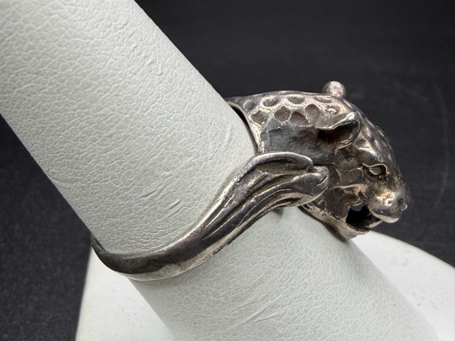 Sterling Silver Ring Size 8 6.7g [Photo 4]