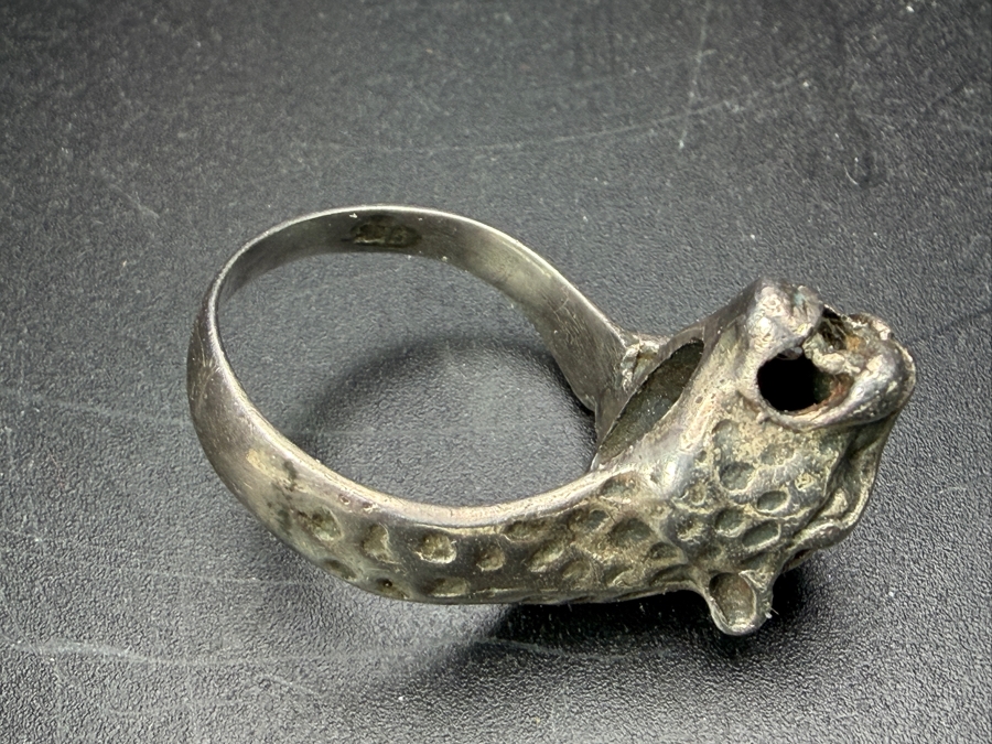 Sterling Silver Ring Size 8 6.7g [Photo 5]