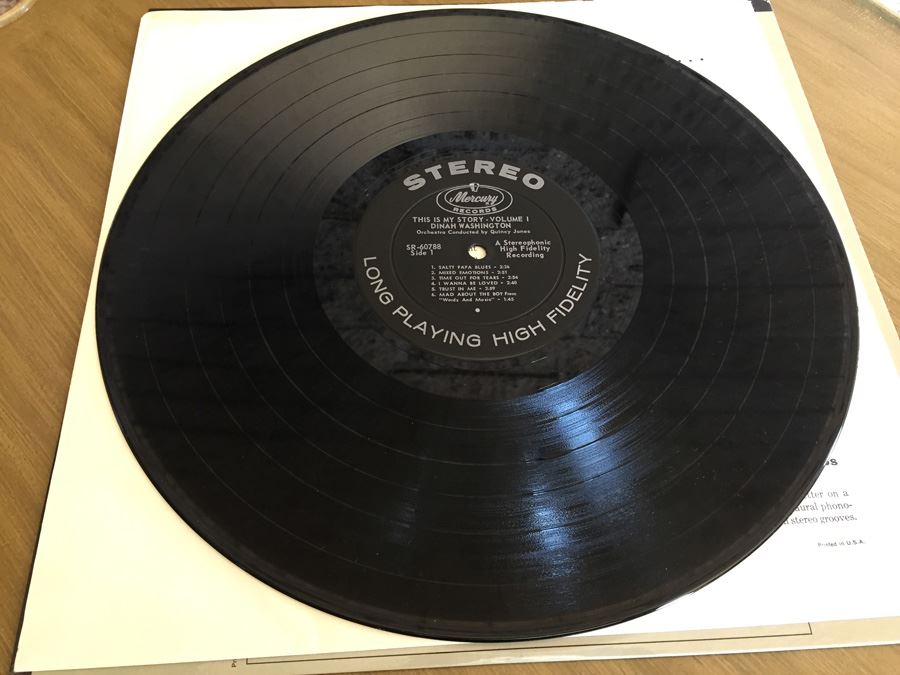 Dinah Washington ‎- This Is My Story - Mercury ‎- SR60788 [Photo 3]