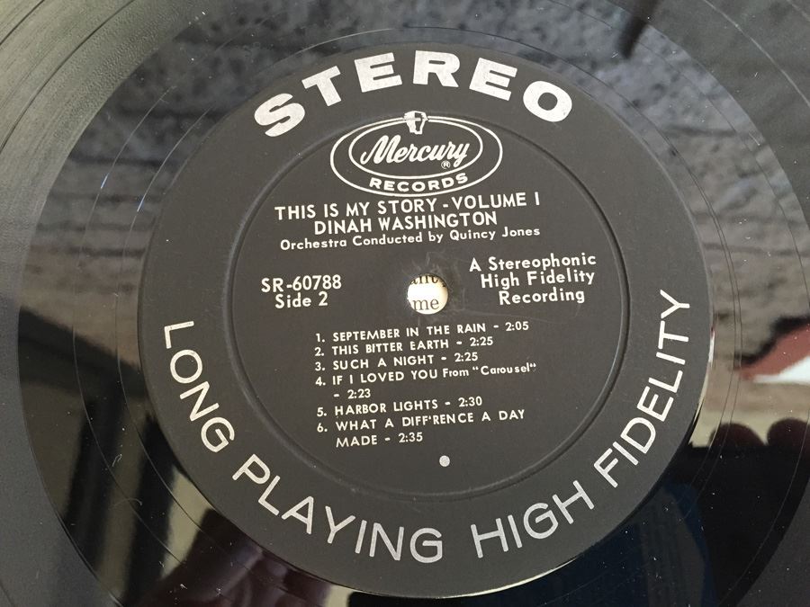 Dinah Washington ‎- This Is My Story - Mercury ‎- SR60788 [Photo 6]