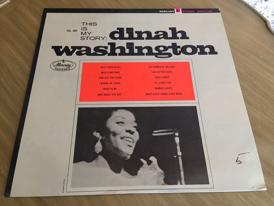 Dinah Washington ‎- This Is My Story - Mercury ‎- SR60788 [Photo 1]