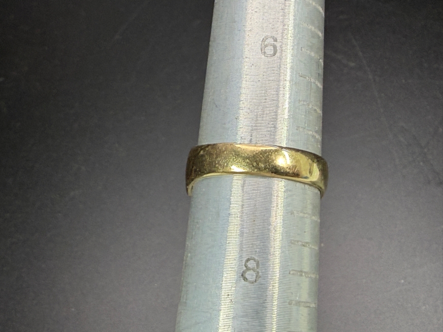 14k Gold Ring With (16) 1.25mm Single Cut Diamonds Est. .50cttw Size 7 4.4g Appraised At $2,000 Retail [Photo 9]