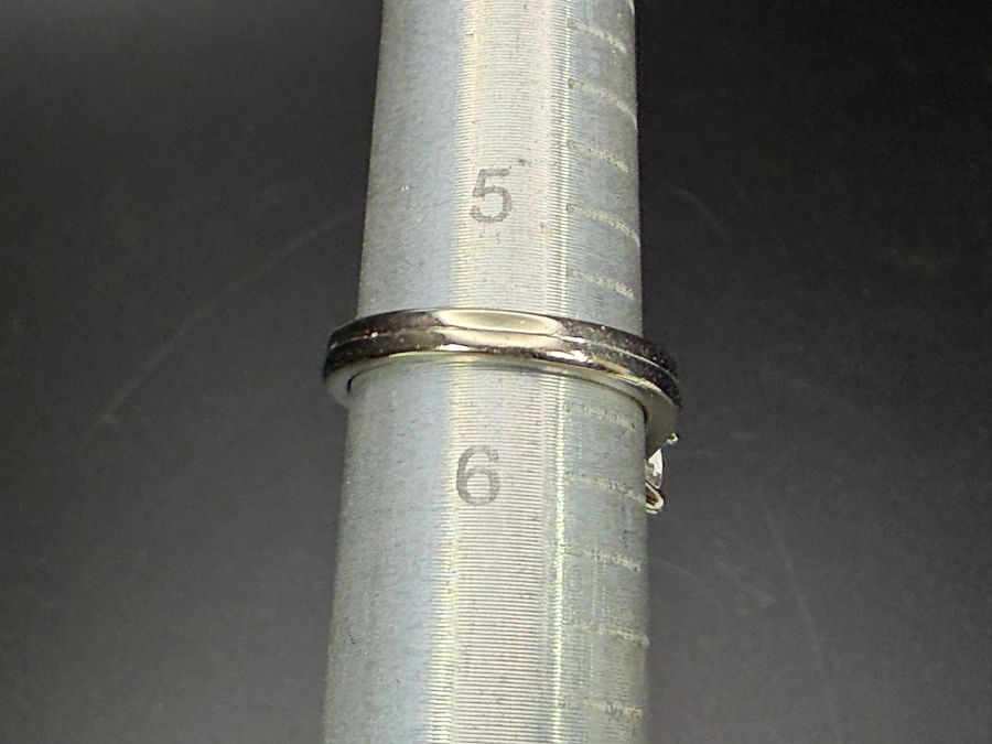 14k Gold Diamond Ring With 6.5 X 4mm Marquise Diamond SI1-G-H Est. .38ct Accented With (6) 1.8mm Single Cut Diamonds Est. .15cttw Size 5.5 4.5g Appraised At $3,000 Retail [Photo 11]