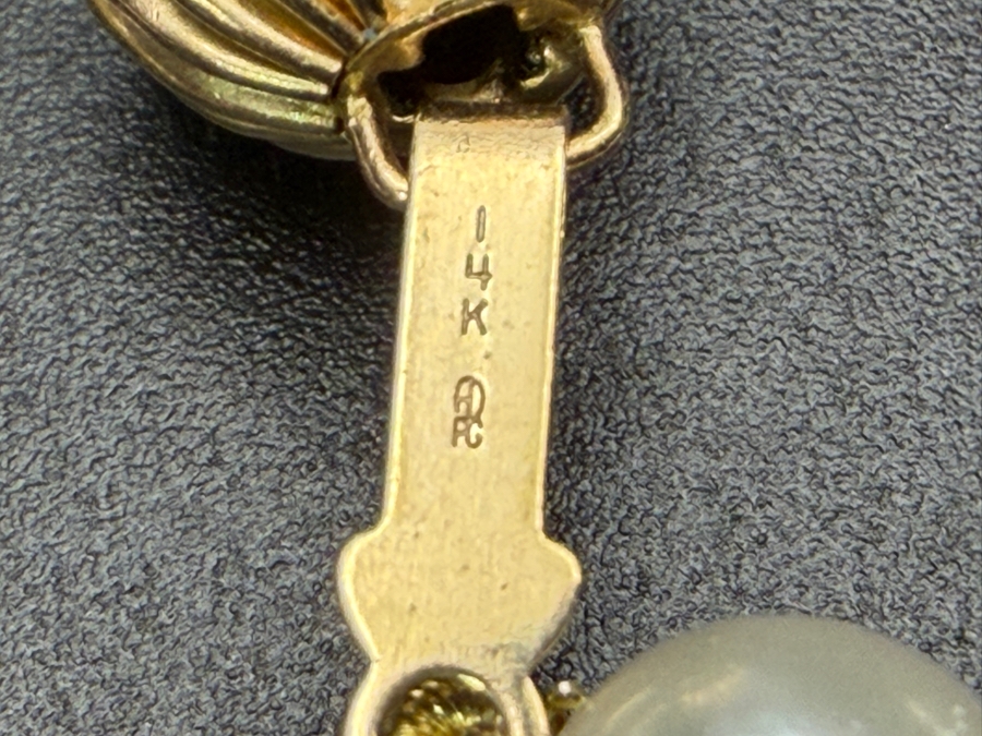 26' 6.0mm Cultured Pearl Strand Necklace With 14k Gold Clasp Appraised At $1,400 Retail [Photo 6]