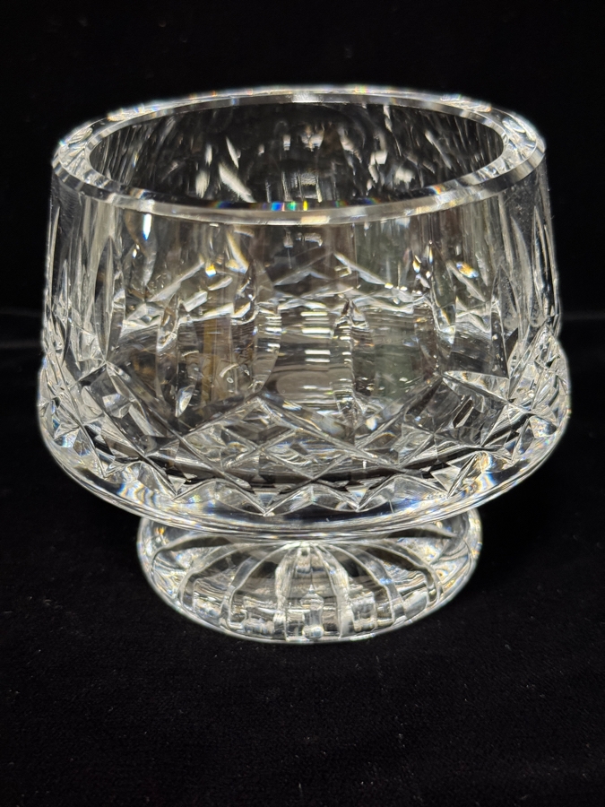 Vintage Waterford Crystal Lismore Pattern Footed Open Sugar / Candy Bowl 3.5'H

 [Photo 4]