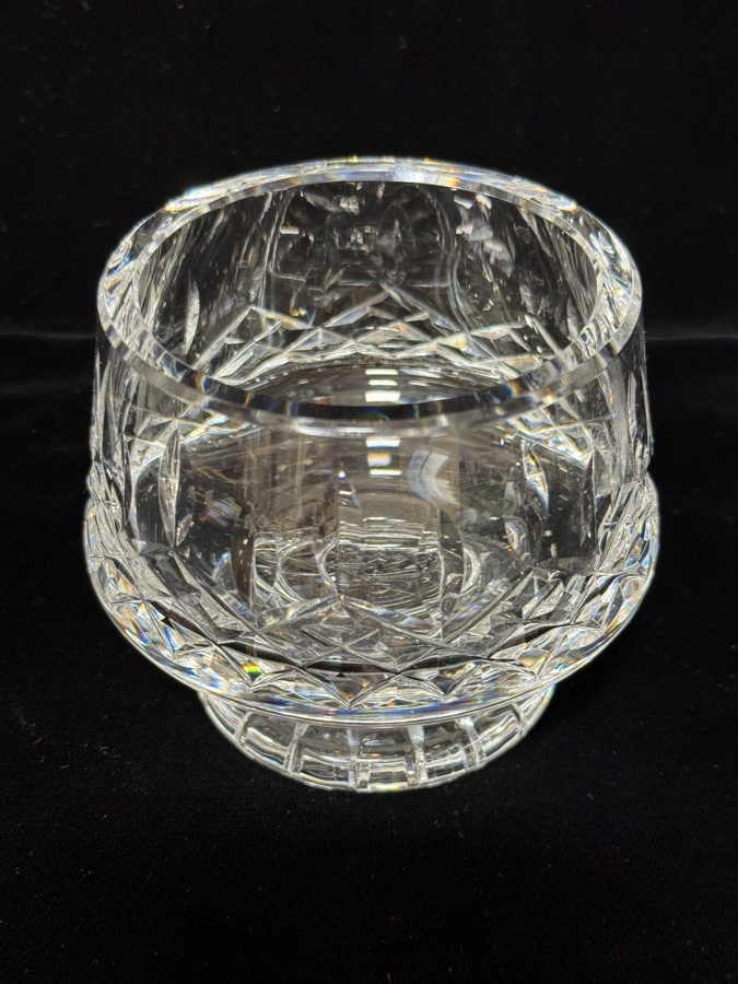 Vintage Waterford Crystal Lismore Pattern Footed Open Sugar / Candy Bowl 3.5'H

 [Photo 2]