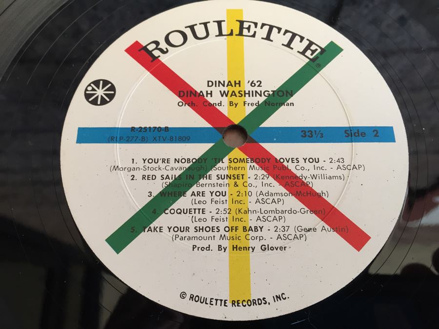 Dinah Washington ‎- Dinah '62 - Roulette Records ‎- R 25170 [Photo 6]