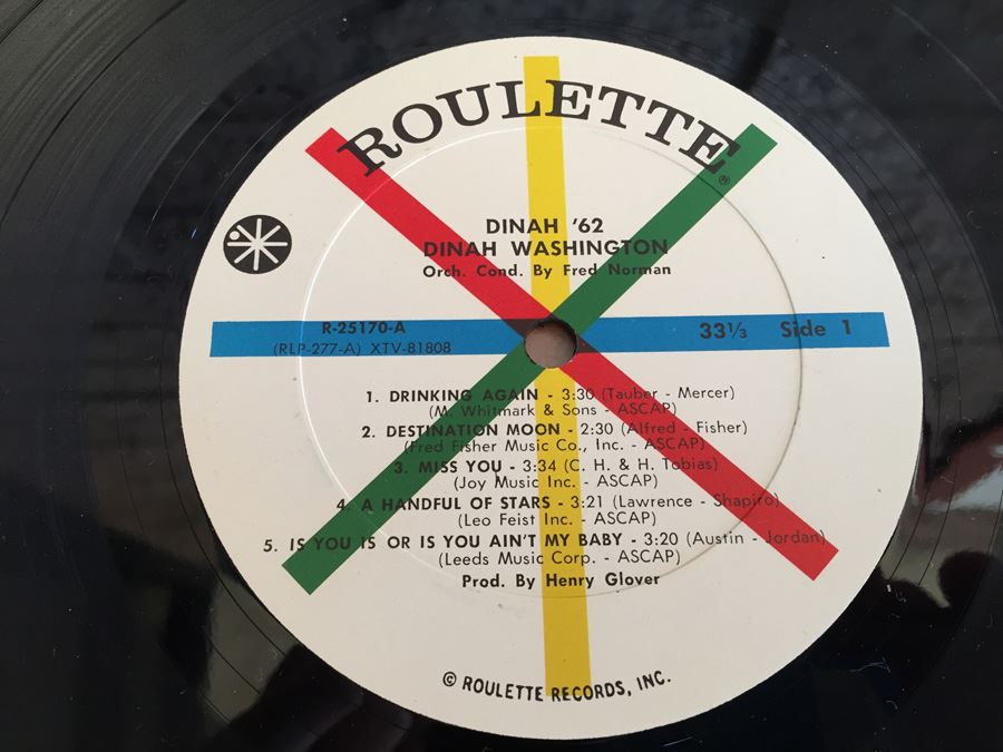 Dinah Washington ‎- Dinah '62 - Roulette Records ‎- R 25170 [Photo 4]
