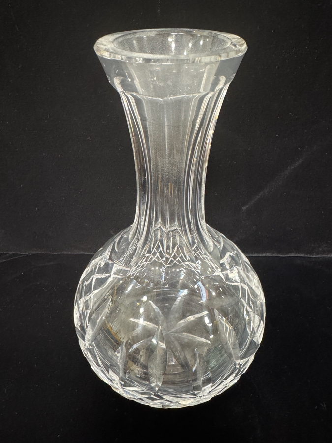 Vintage Waterford Crystal Lismore Pattern Carafe 8.5'H [Photo 2]