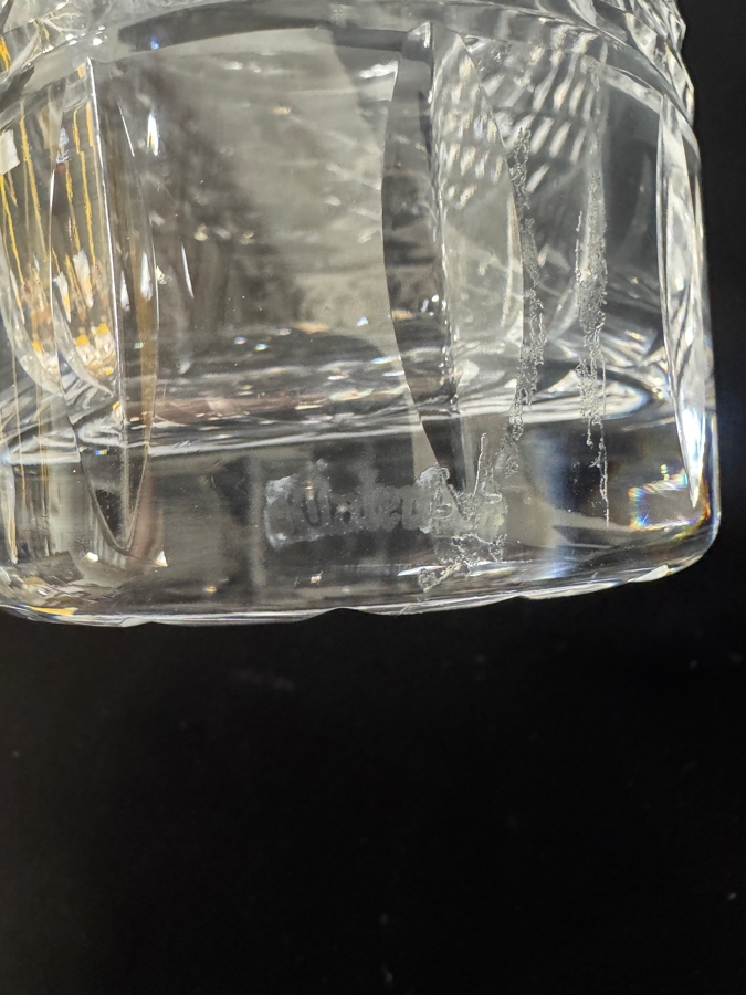 Vintage Waterford Crystal Alana Pattern Honey / Jelly Jar 5'H [Photo 5]