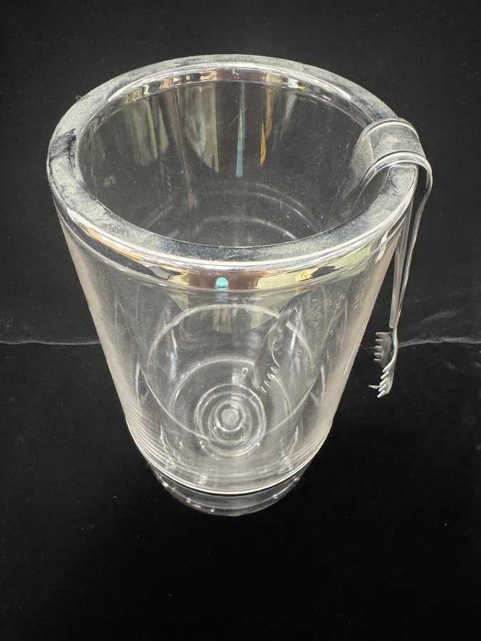 1970s Retro Spong ViniCool Wine Bottle Cooler With Tongs 9'H [Photo 2]