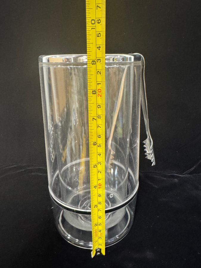 1970s Retro Spong ViniCool Wine Bottle Cooler With Tongs 9'H [Photo 4]