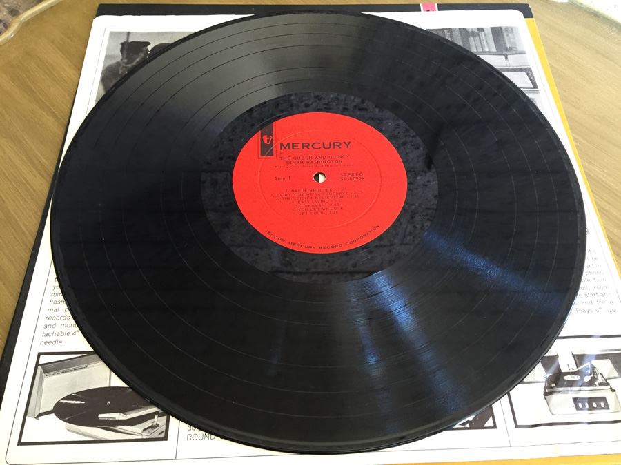 Dinah Washington / Quincy Jones And His Orchestra ‎- Queen & Quincy - Mercury ‎- SR 60928 [Photo 3]