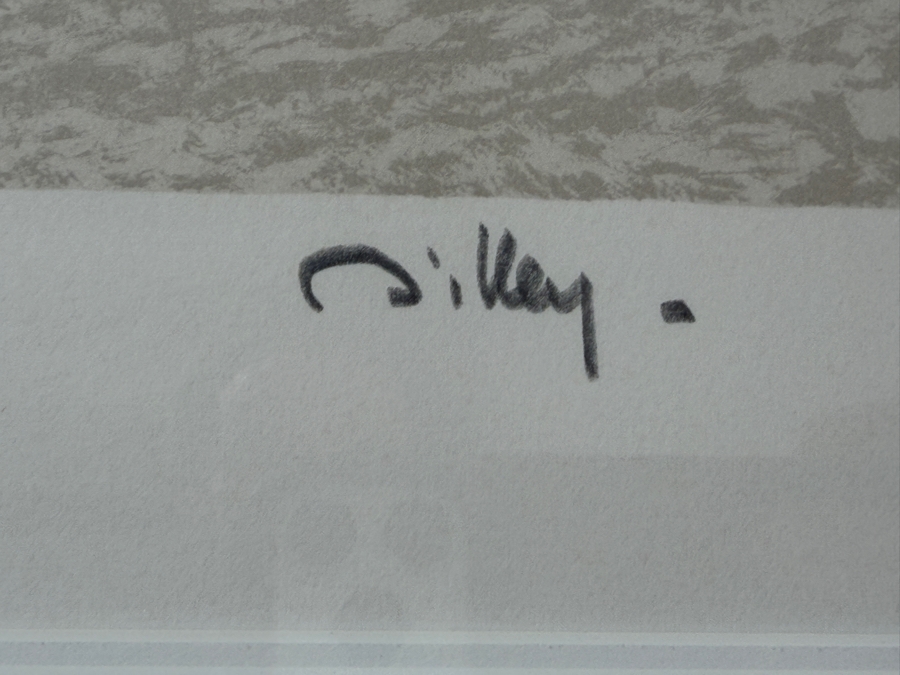 Ramon Dilley (B. 1933, Spanish/French) Hand Signed Limited Edition Lithograph Titled 'Place De La Concorde France' Pencil Signed Lower Right Numbered XXXXI/L 17.5'W X 24'H Framed 28.5'W X 34.5'H [Photo 6]