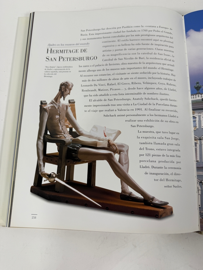 Vintage 1998 Hardcover Book Lladro La Voluntad Creadora Printed In Spain [Photo 7]