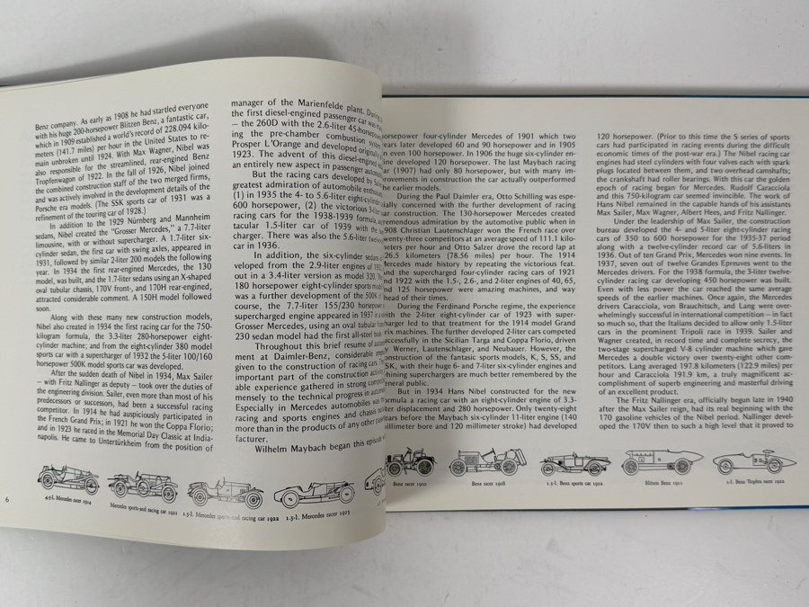 Vintage 1977 Third Printing Hardcover Book Mercedes-Benz Production Models 1946-1975 By W. Robert Nitske [Photo 5]