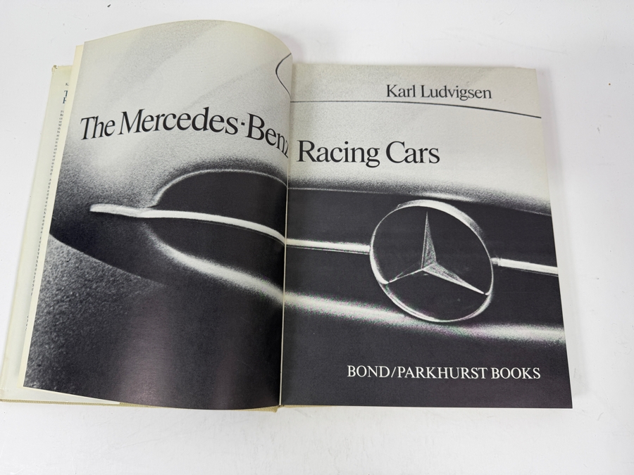 Vintage 1971 First Edition Hardcover Book The Mercedes-Benz Racing Cars By Karl Ludvigsen [Photo 3]