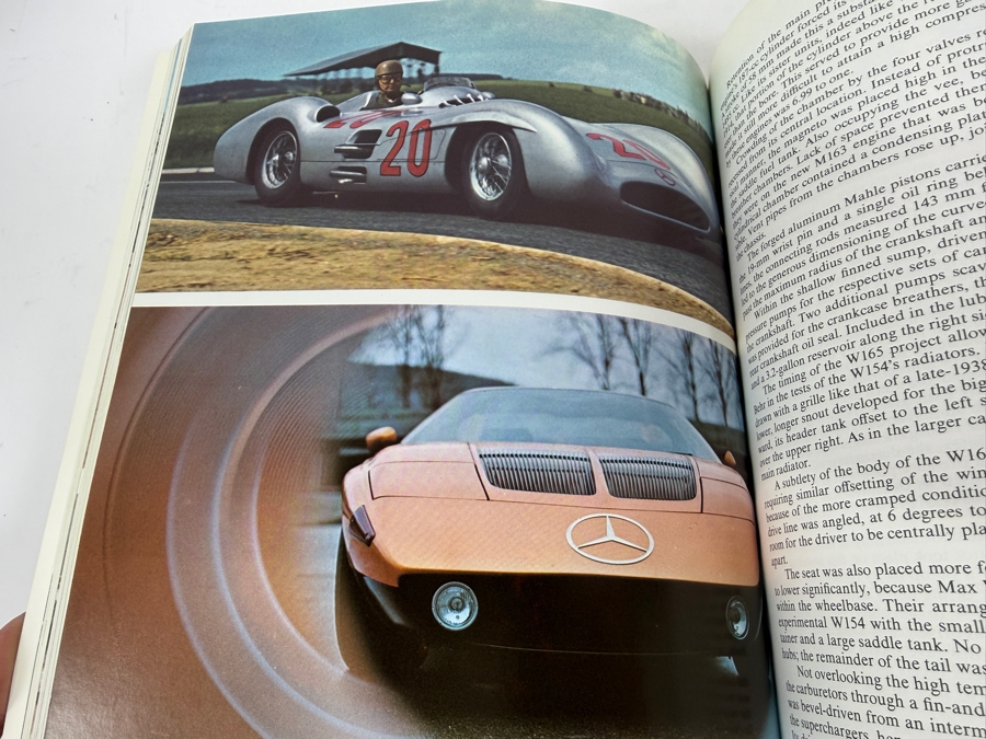 Vintage 1971 First Edition Hardcover Book The Mercedes-Benz Racing Cars By Karl Ludvigsen [Photo 6]