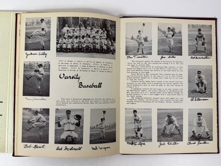1959 Meducla UCLA Medical Center Yearbook And 1951 Colonial Fairfax High School Los Angeles, CA Yearbook [Photo 9]