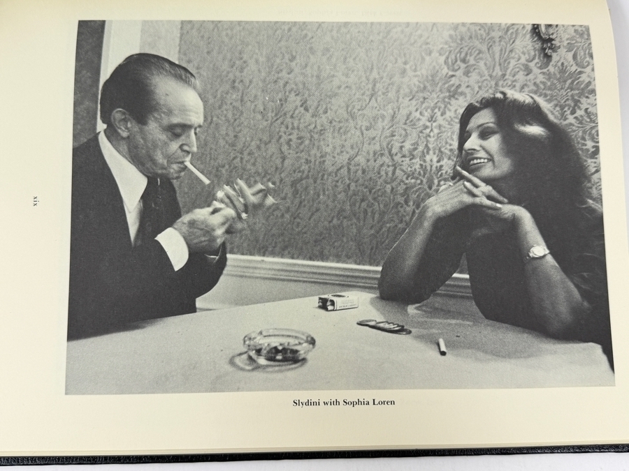 The Magical World Of Slydini Hardcover Magic Books Two Volumes: Both Text And Photographs Volumes - Text Volume Is Hand Signed By Slydini 'Best Magical Wishes: Slydini' [Photo 9]