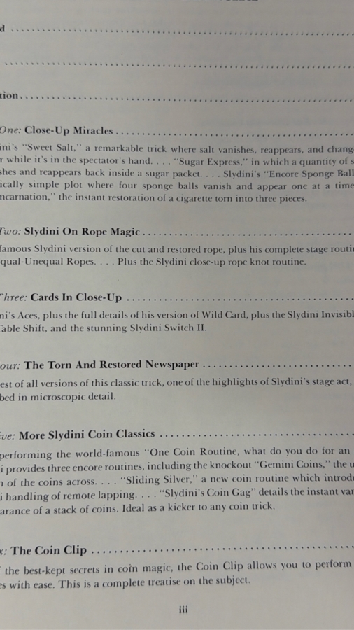 The Magical World Of Slydini Hardcover Magic Books Two Volumes: Both Text And Photographs Volumes - Text Volume Is Hand Signed By Slydini 'Best Magical Wishes: Slydini' [Photo 6]
