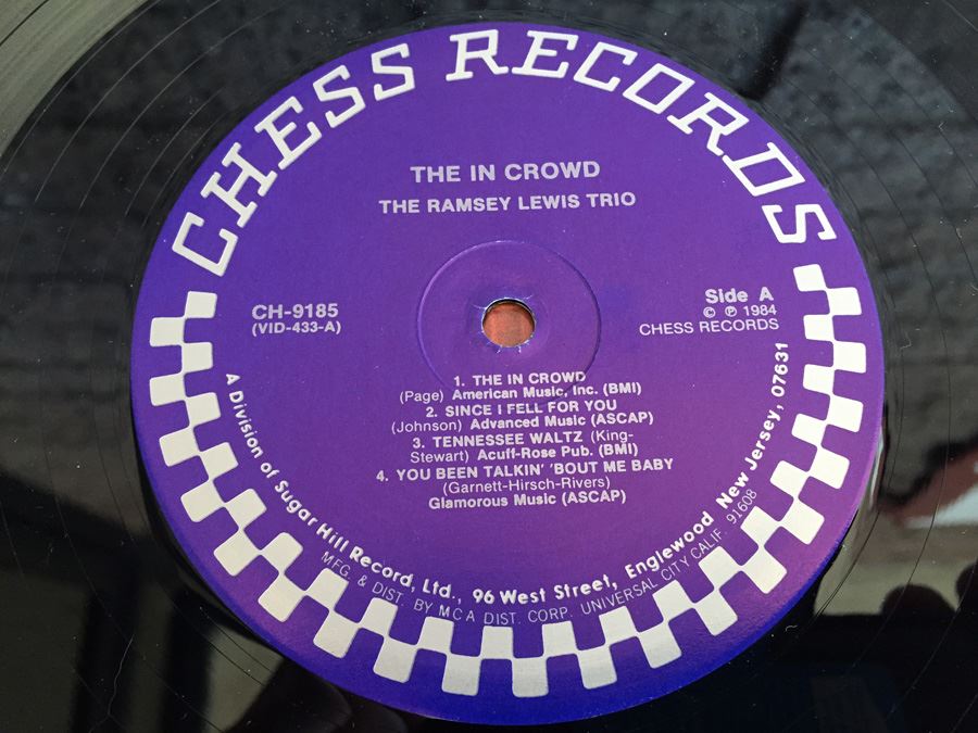 Ramsey Lewis Trio, The ‎- The In Crowd - Chess ‎- CH-9185 [Photo 4]