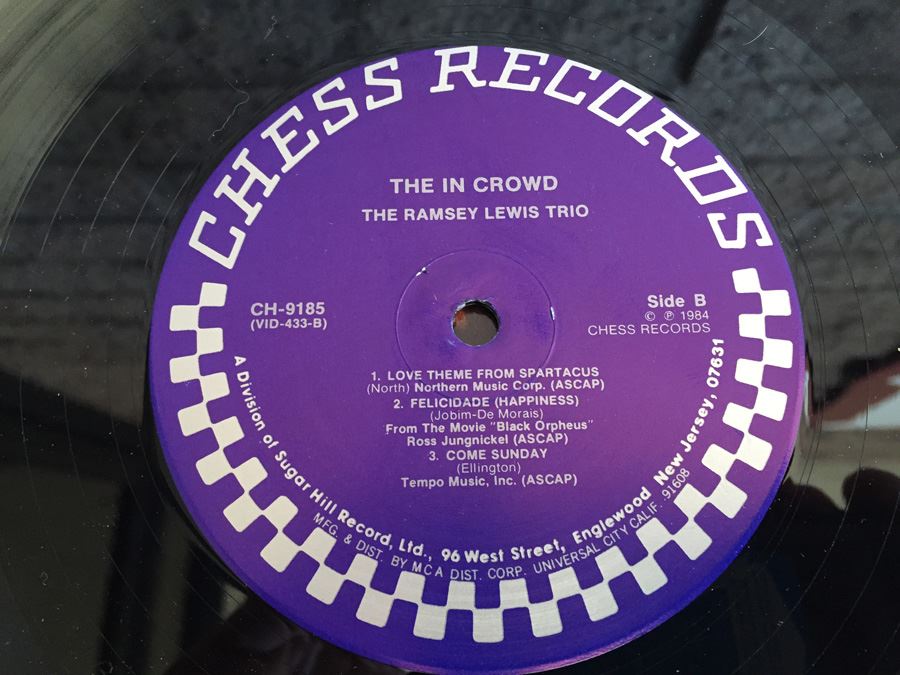 Ramsey Lewis Trio, The ‎- The In Crowd - Chess ‎- CH-9185 [Photo 6]