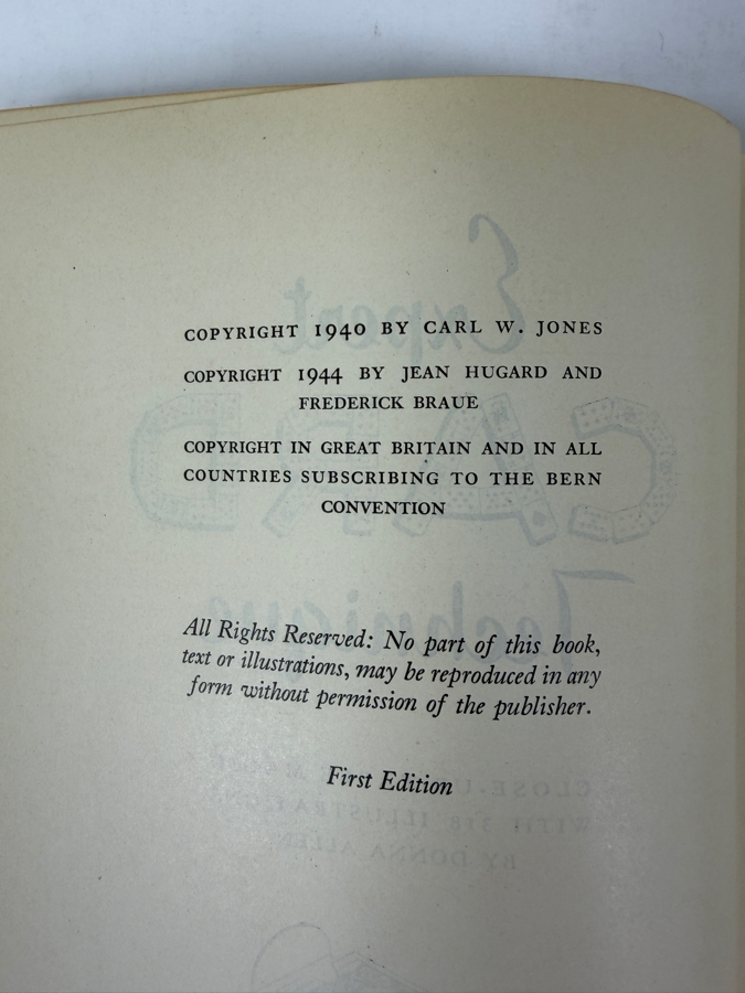Vintage 1944 First Edition Hardcover Book Expert Card Technique Close-Up Table Magic By Jean Hugard And Frederick Braue [Photo 4]