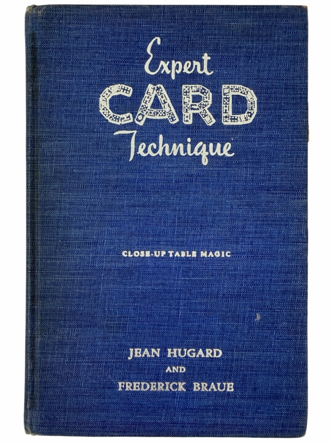 Vintage 1944 First Edition Hardcover Book Expert Card Technique Close-Up Table Magic By Jean Hugard And Frederick Braue
