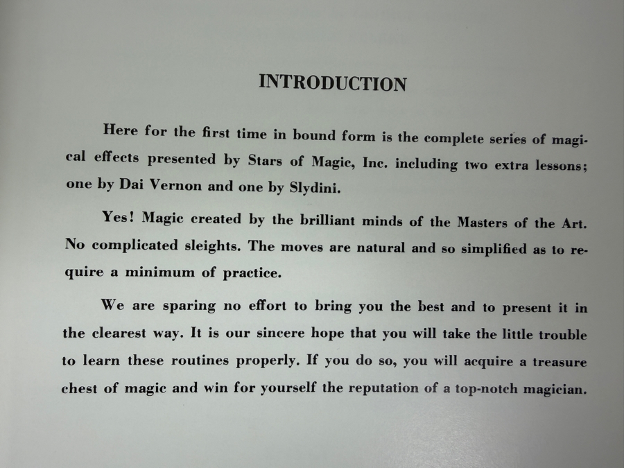 Vintage 1961 First Edition Hardcover Book Stars Of Magic Published By Louis Tannen [Photo 7]
