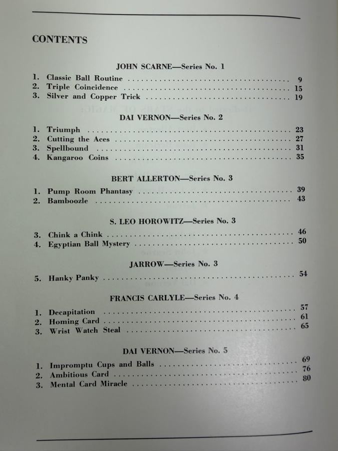 Vintage 1961 First Edition Hardcover Book Stars Of Magic Published By Louis Tannen [Photo 5]