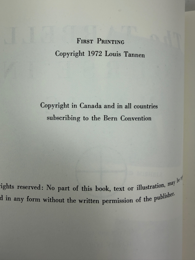 Vintage 1972 First Printing Hardcover Book The Tarbell Course In Magic Volume VII Lessons 84 To 91 Published By Louis Tannen [Photo 5]