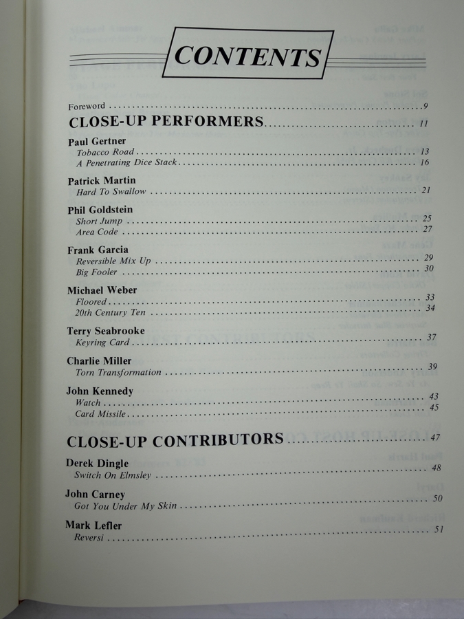 Vintage 1982 First Edition Hardcover Books The New York Magic Symposium Close-Up Collection One And Two Written And Illustrated By Richard Kaufman Published By Invisible Man Productions [Photo 9]