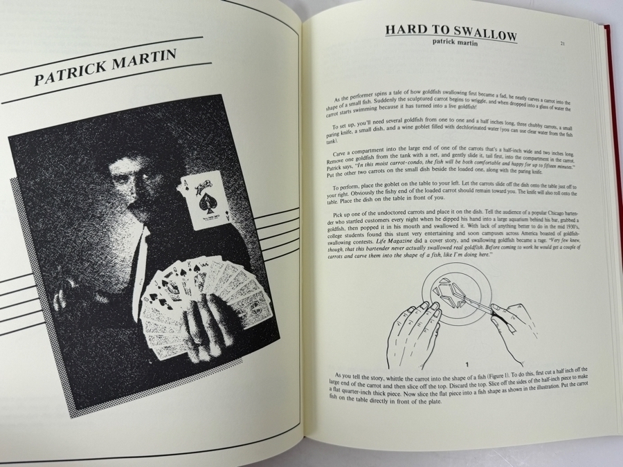 Vintage 1982 First Edition Hardcover Books The New York Magic Symposium Close-Up Collection One And Two Written And Illustrated By Richard Kaufman Published By Invisible Man Productions [Photo 10]
