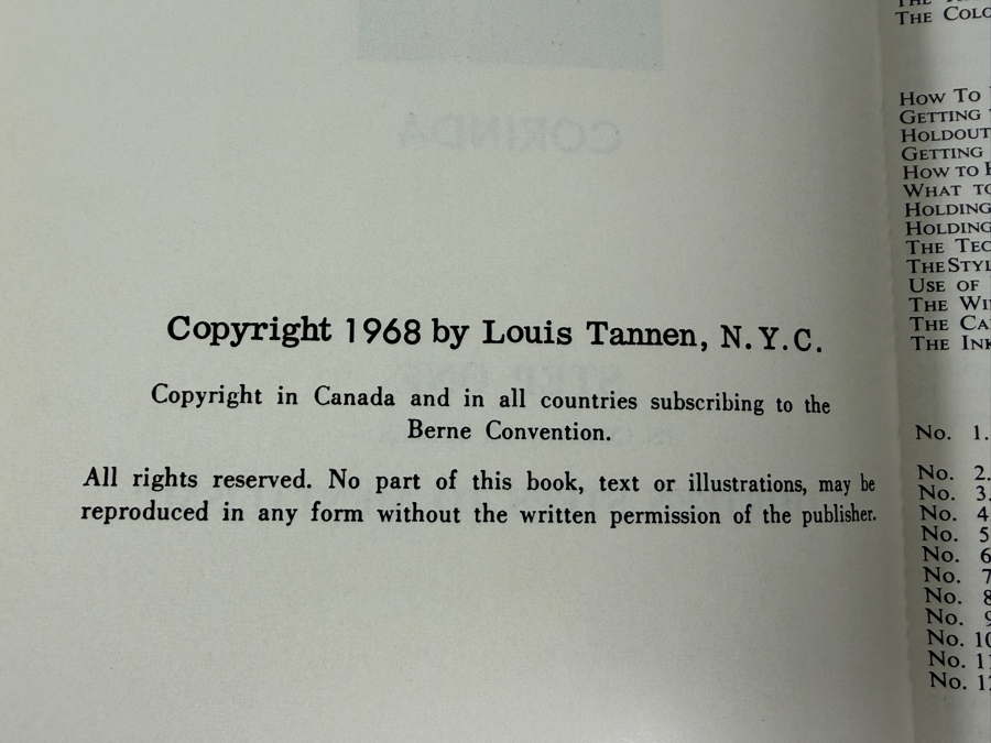 Vintage 1968 First Edition Hardcover Book 13 Steps To Mentalism By Corinda Published By Louis Tannen [Photo 4]