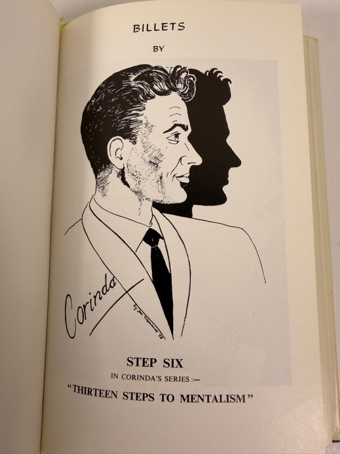 Vintage 1968 First Edition Hardcover Book 13 Steps To Mentalism By Corinda Published By Louis Tannen [Photo 6]