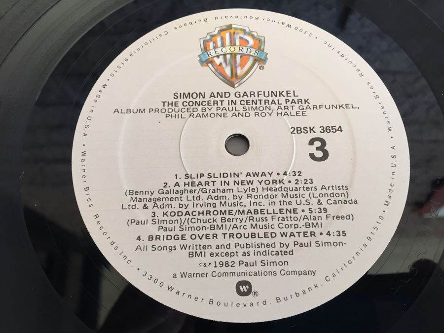 Simon & Garfunkel ‎- The Concert In Central Park - Warner Bros. Records ‎- 2BSK 3654 [Photo 10]