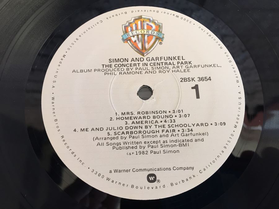 Simon & Garfunkel ‎- The Concert In Central Park - Warner Bros. Records ‎- 2BSK 3654 [Photo 6]