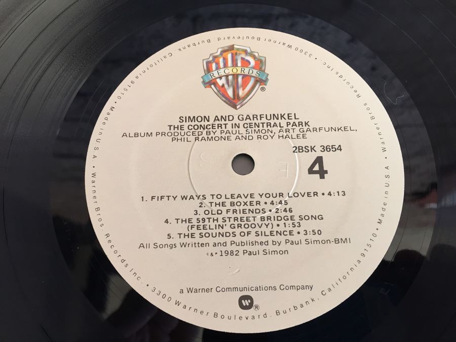 Simon & Garfunkel ‎- The Concert In Central Park - Warner Bros. Records ‎- 2BSK 3654 [Photo 12]