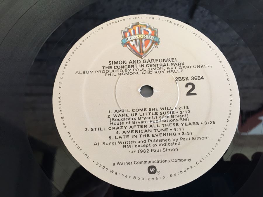 Simon & Garfunkel ‎- The Concert In Central Park - Warner Bros. Records ‎- 2BSK 3654 [Photo 8]