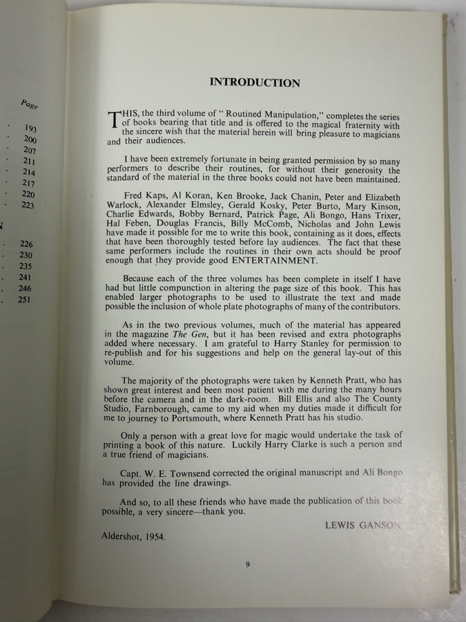 Vintage Hardcover Book Routined Manipulation Finale By Lewis Ganson Published By Louis Tannen [Photo 4]