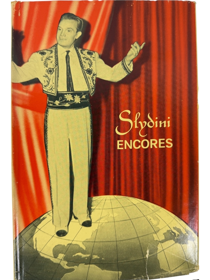 Vintage 1966 First Edition Hardcover Book Slydini Encores Published By Slydini Studio Of Magic